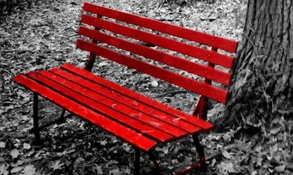 Inauguraziome della “panchina rossa” a Formigine
