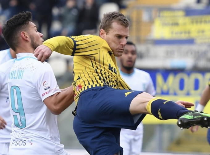 Modena-Olbia: brutto stop per i gialloblù