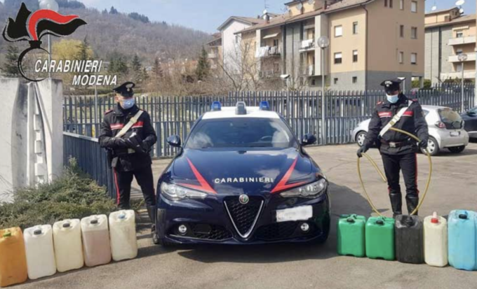Una ditta di autotrasporti derubata di 700 litri di gasolio a Pavullo