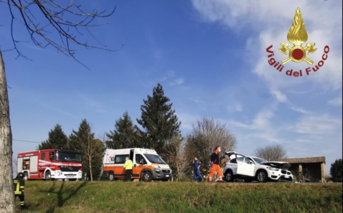 Grave incidente tra un’auto e un furgone a San Prospero
