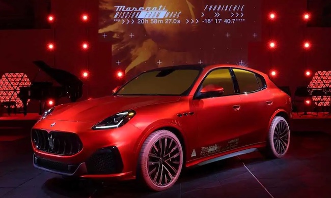 La Maserati con il modello “Grecale Mission from Mars” è pronta per lo spazio