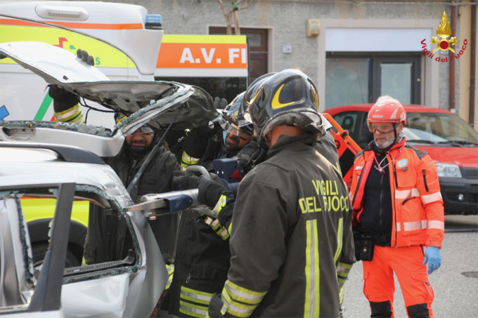 I Vigili del Fuoco partecipano all’iniziativa “Obiettivo Zero” per la sicurezza stradale