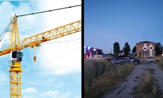 Modena, gru colpisce finestrini dell’autobus, diversi passeggeri feriti