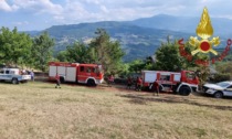 Vasto incendio a Montecenere di Lama Mocogno: fiamme ardono per tre ore