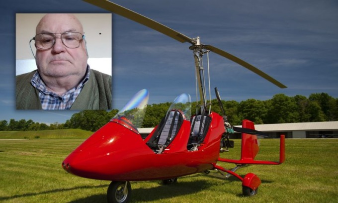 Autogiro precipita e si schianta nel bosco: morto un 72enne