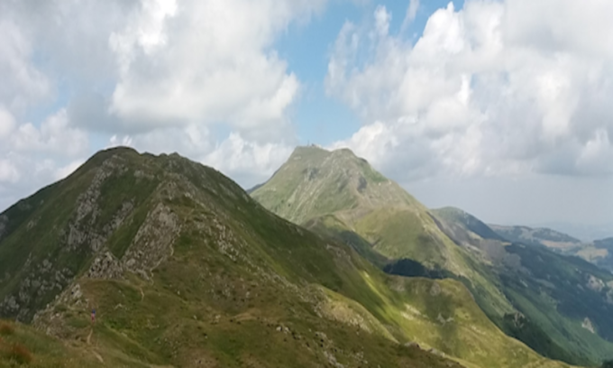 Escursionista bloccato sul Cimoncino per un sentiero interrotto da una frana