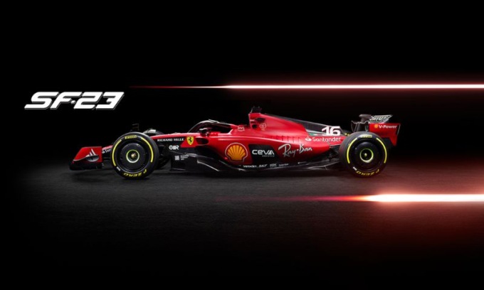 SF-23, la nuova monoposto presentata da Ferrari