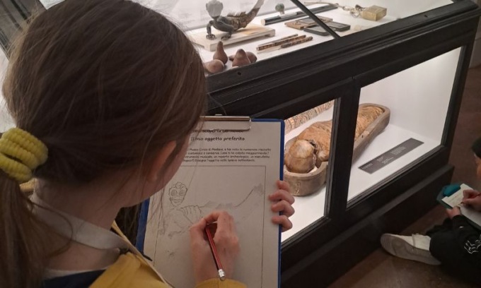 Gli alunni della scuola Leopardi guide per un giorno al Museo Civico