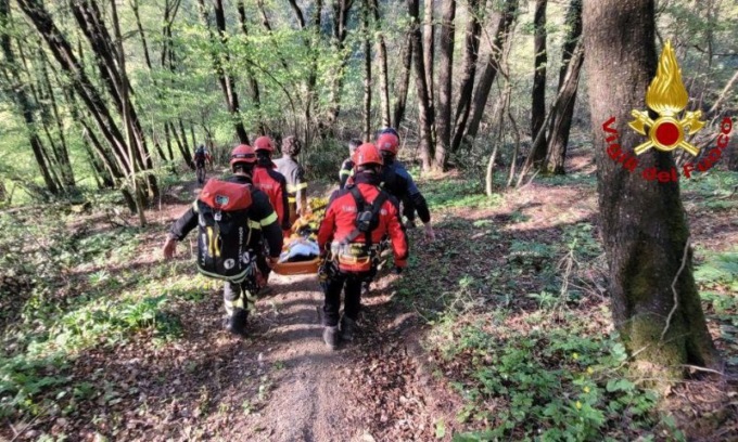 13enne in mountain bike cade durante un’escursione a Montegibbio