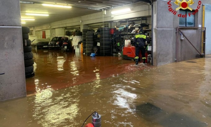 Frane e allagamenti nella provincia modenese: ponti chiusi e fiumi sotto controllo