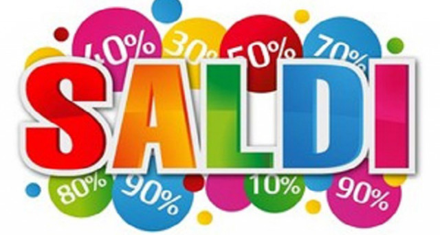 Saldi estivi al via da sabato 4 luglio