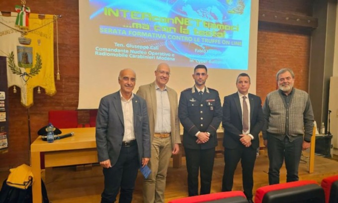 A Castelfranco Emilia serata informativa contro le truffe online
