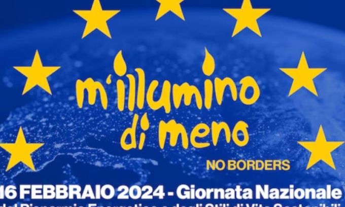 Domani giornata nazionale “M’illumino di meno”