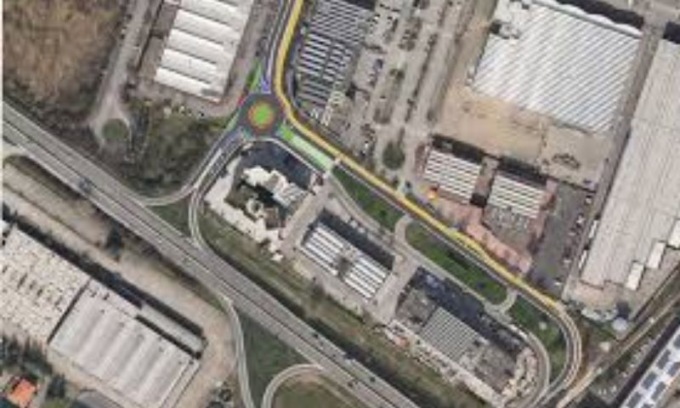 Con la rotatoria tra via Romania e via Finzi traffico più scorrevole