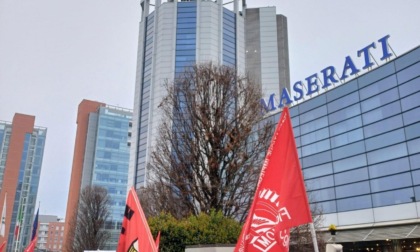 Sciopero alla Maserati per protesta contro la cassa integrazione