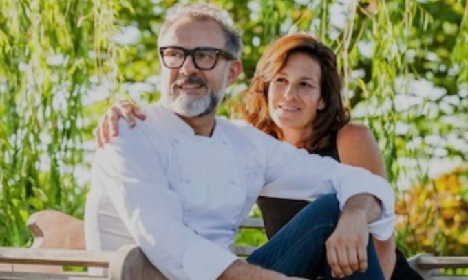Al Monzani Bottura e la moglie Lara Gilmore raccontano l’esperienza di Casa Maria Luigia