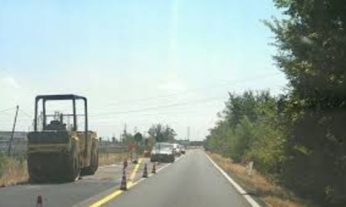 Strade extra urbane: iniziati i lavori di asfaltatura