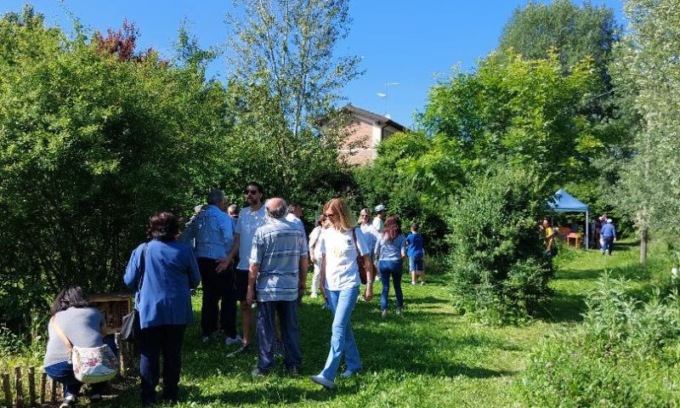 La Partecipanza Agraria inaugura “il Giardino delle api”
