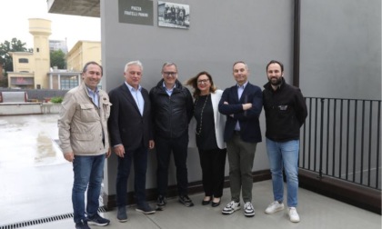 La piazza del Parco della Creatività dedicata alla famiglia Panini