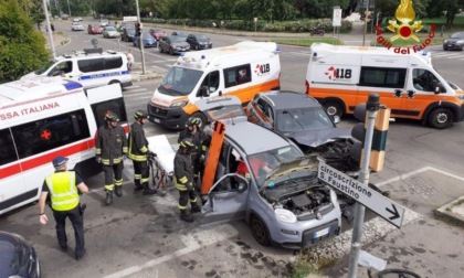 Incidente tra via Corassori e strada Formigina