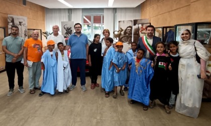 Visita dei bambini saharawi a Maranello