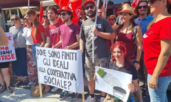 Domus assistenza: primo sciopero di protesta