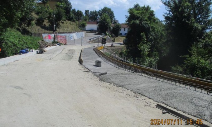 Palagano, riapre il ponte di “Casa Barbati”