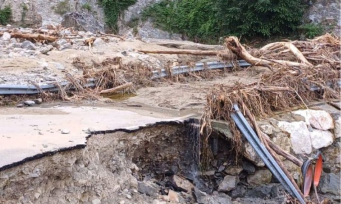 Nubifragio di giugno: ancora problemi in Appennino