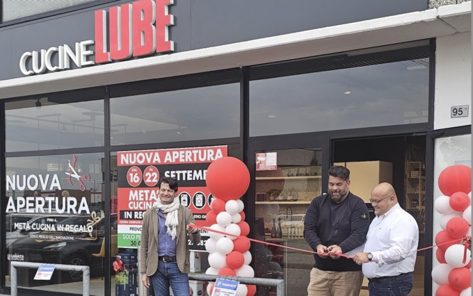 Cucine Lube inaugura un nuovo STORE LUBE a CASTELFRANCO EMILIA