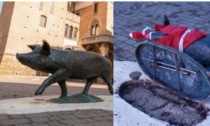 Individuati gli autori del gesto vandalico al monumento al maialino