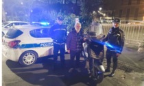 La Polizia locale trova e riconsegna uno scooter rubato