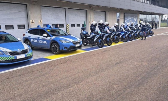 Sicurezza sulle strade per i ciclisti: evento all’Autodromo tra Federazione Ciclistica e Polizia di Stato