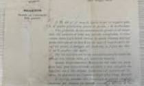 Dissequestrata antica lettera del 1879