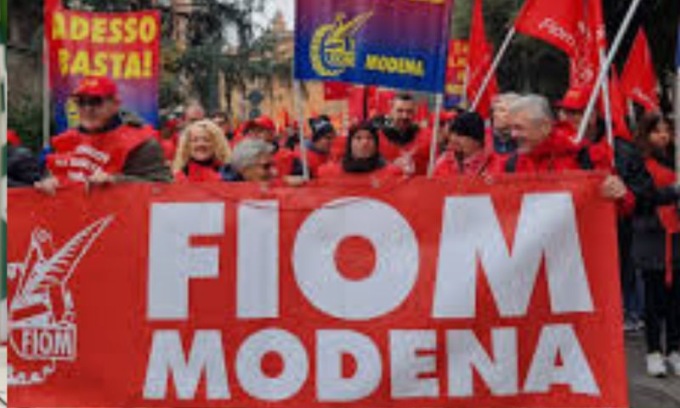 Sciopero nazionale dei metalmeccanici con corteo e presidio