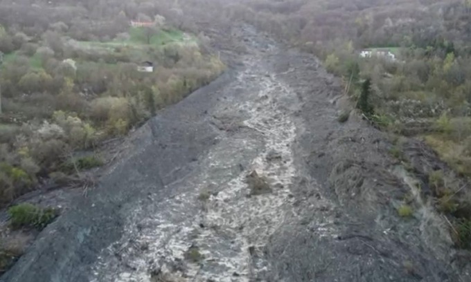 Senza sosta il movimento franoso di Boccassuolo