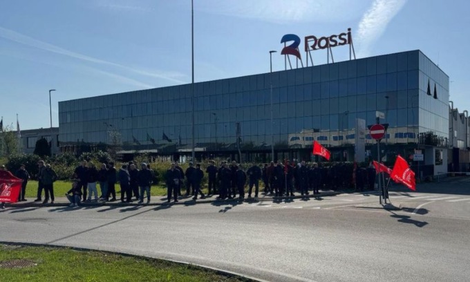 È sciopero alla Rossi Motoriduttori