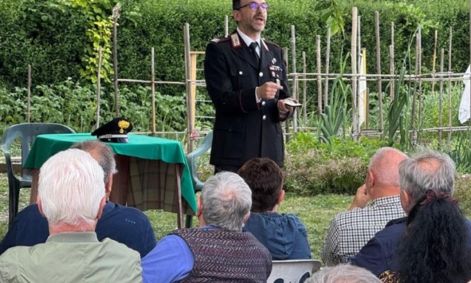 I Carabinieri incontrano gli anziani
