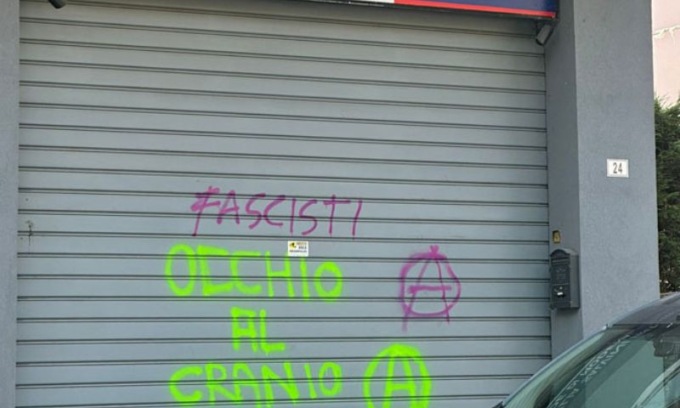 Nuovo atto vandalico alla sede provinciale della Lega Modena