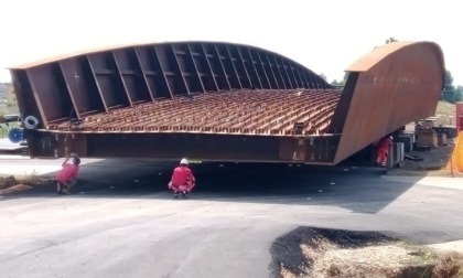 Ha preso il via il varo del ponte dell'Uccellino