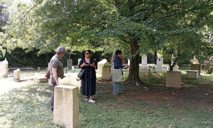 Il Direttore del Museo Ebraico di Bologna in visita a Finale Emilia