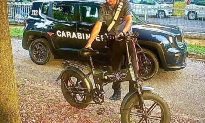 Recuperata dai Carabinieri bicicletta elettrica rubata