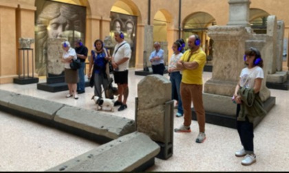 Una passeggiata sonora al Lapidario romano
