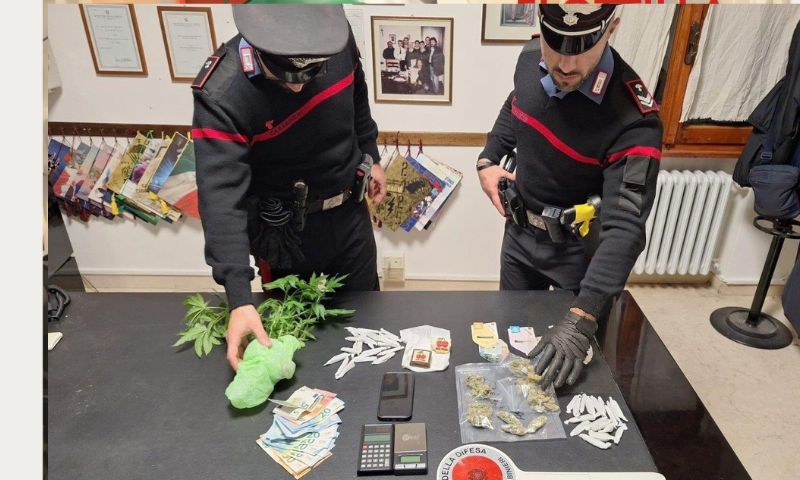 Operazione antidroga dei carabinieri in tutto il vignolese: fermati due spacciatori