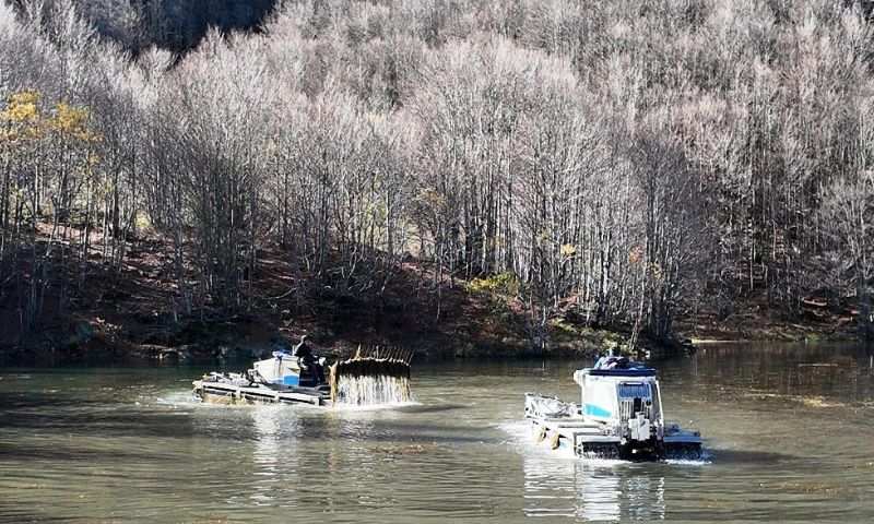 Lago Santo: al lavoro per estirpare pianta invasiva