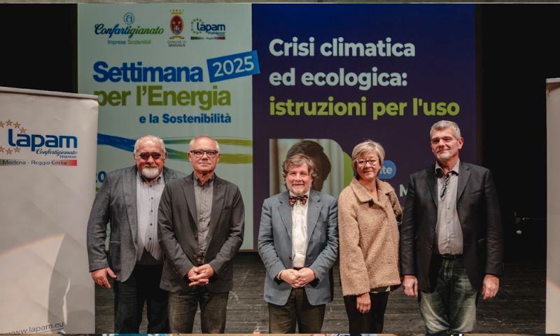 Luca Mercalli parla di cambiamenti climatici al Carani