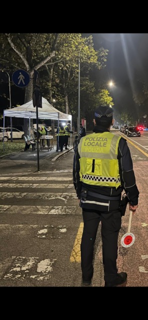 Notte di controlli anti alcol da parte della Polizia locale