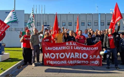 Nuovo sciopero alla Motovario per l’uso di occhiali