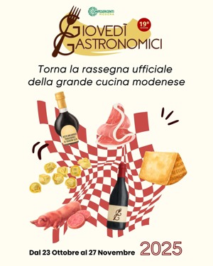 Giovedì gastronomici, si continua fino al 27 novembre
