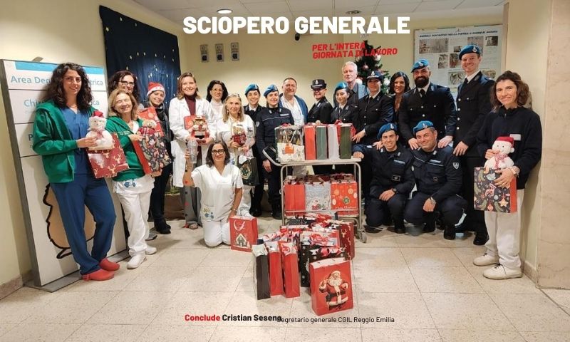 Con la Polizia Penintenziaria iniziano le donazioni natalizie dedicate ai piccoli