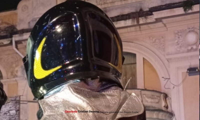 A fuoco l’ex cinema Scala di via Gherardi